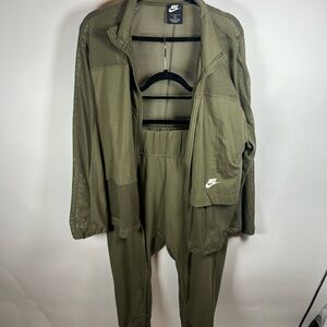 Nike Khaki Mesh Jacket
